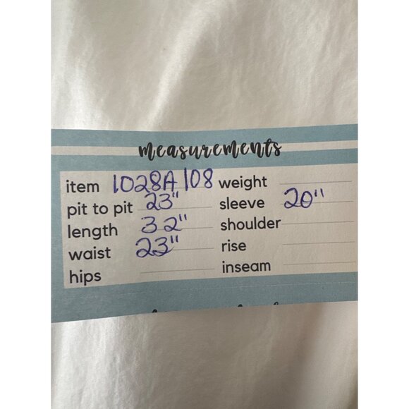 2/$30 ZARA White Poplin XS Cotton Dolman Long Puffy Sleeve 3 Button-Up Shirt - Picture 14 of 16